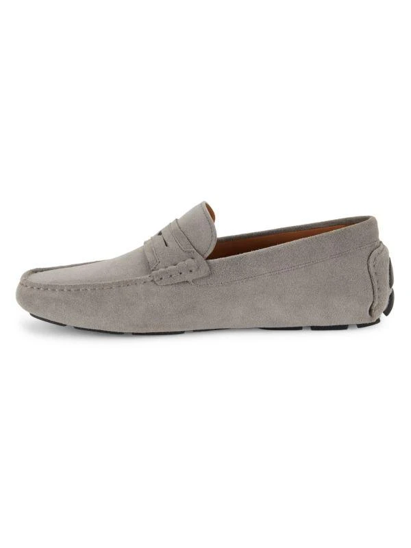 Allen Edmonds Lewis Suede Driving Penny Loafers 4
