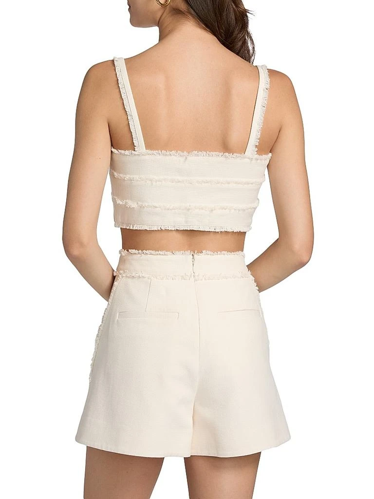 AMUR Trinity Fringe Cotton Bra Top 5