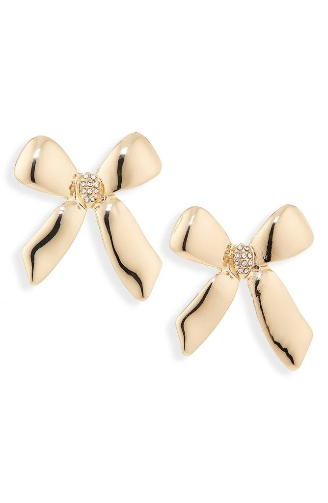 Nordstrom Crystal Bow Stud Earrings