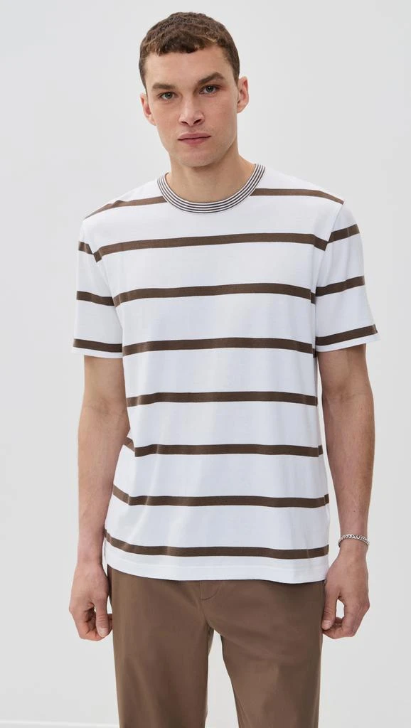Officine Générale Cotton Stripe Tee 6