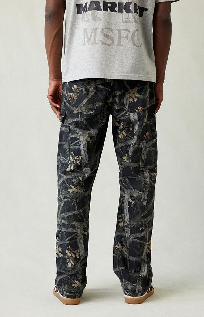 PacSun Dylan Baggy Jeans Carpenter Tree Camo - Pants - Free