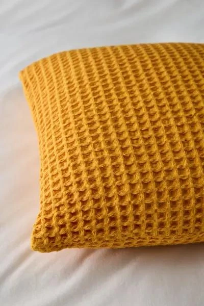Urban Renewal ReMADE By UO Waffle Throw Pillow 3
