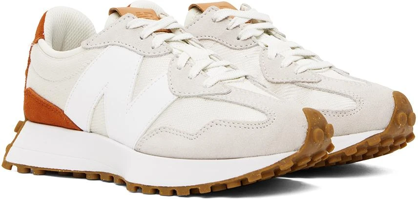 New Balance Off-White & Orange 327 Sneakers 4