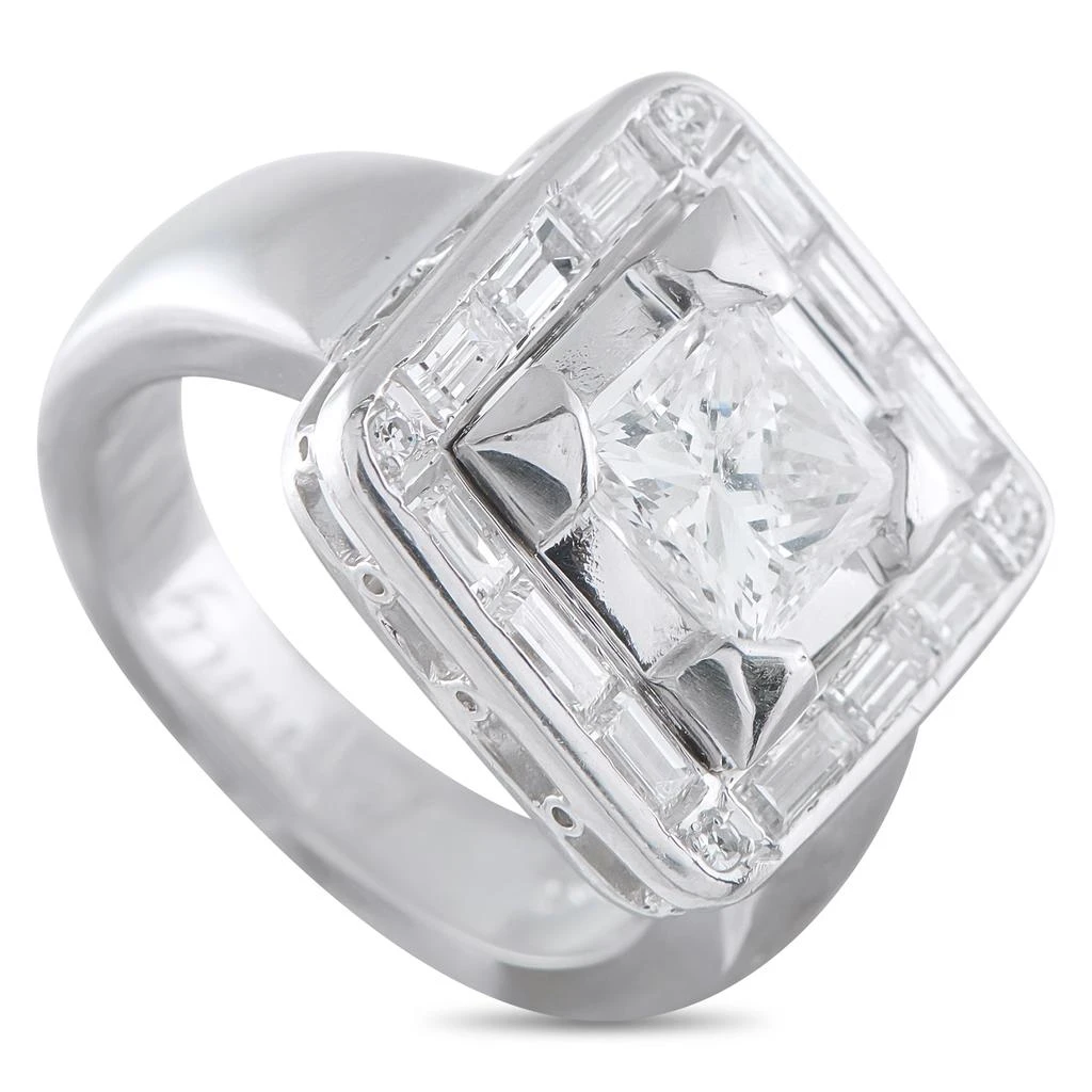 LB Exclusive Platinum 2.17ct Diamond Ring MF12-122425