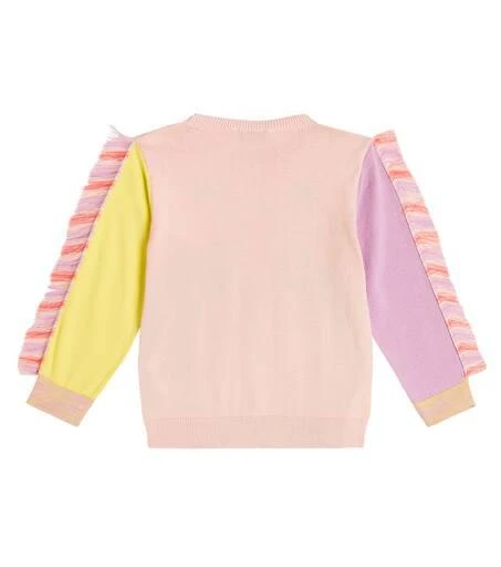 Stella McCartney Embroidered cotton sweatshirt 4