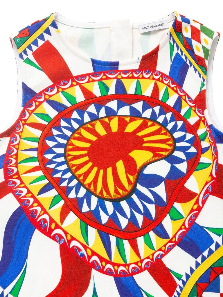 Dolce & Gabbana Carretto Print Cotton Dress 1