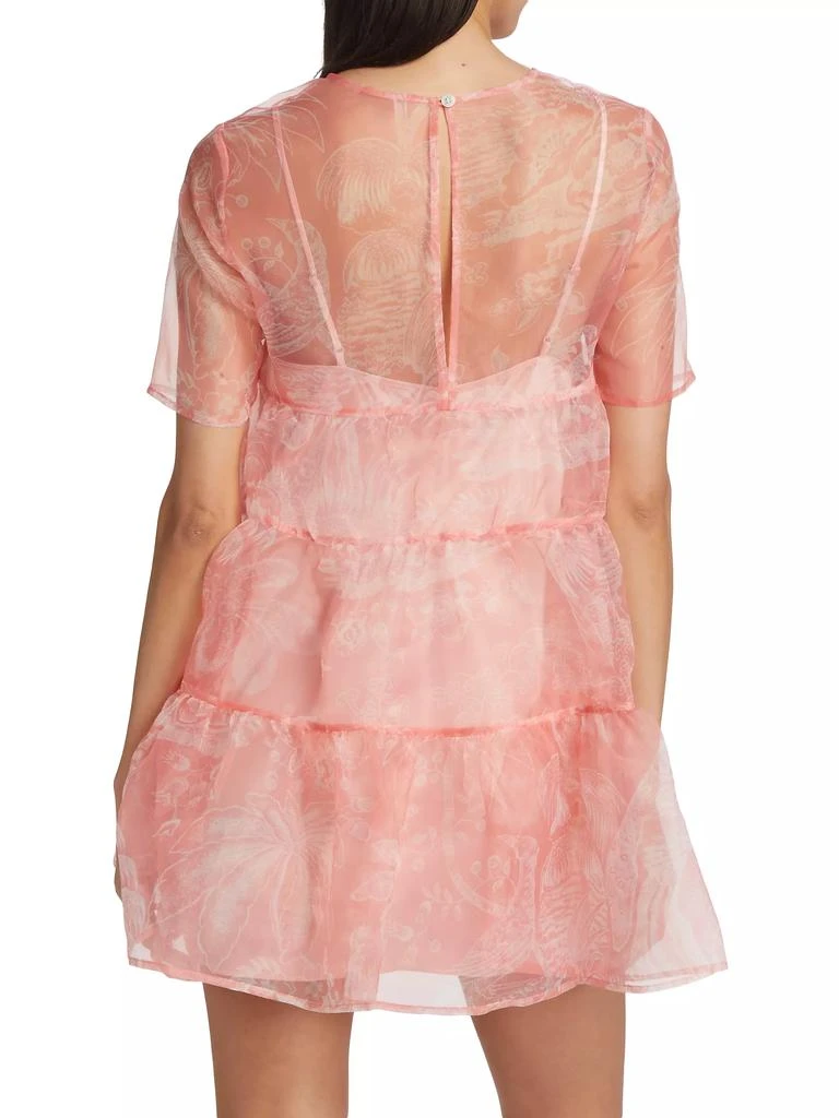 Staud Mini Hyacinth Babydoll Dress 5