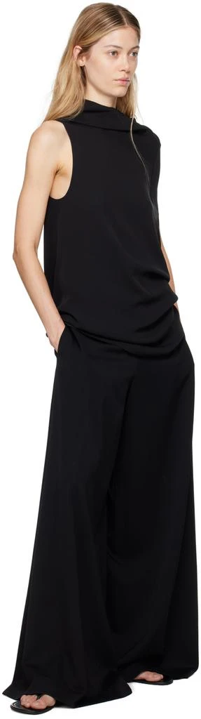 The Row Black Dela Trousers 4