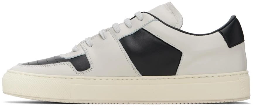 Common Projects Black & Off-White Decades Sneakers 3