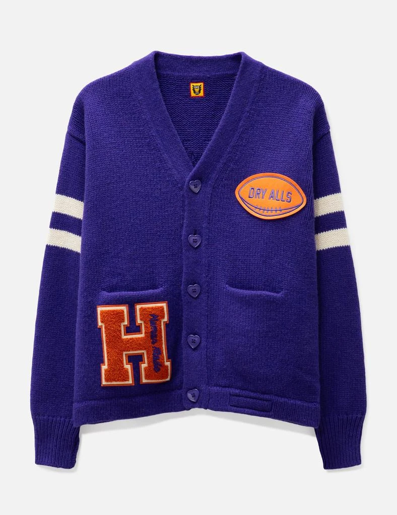 Human Made Low Gauge Knit Cardigan - Sweaters - BeyondStyle