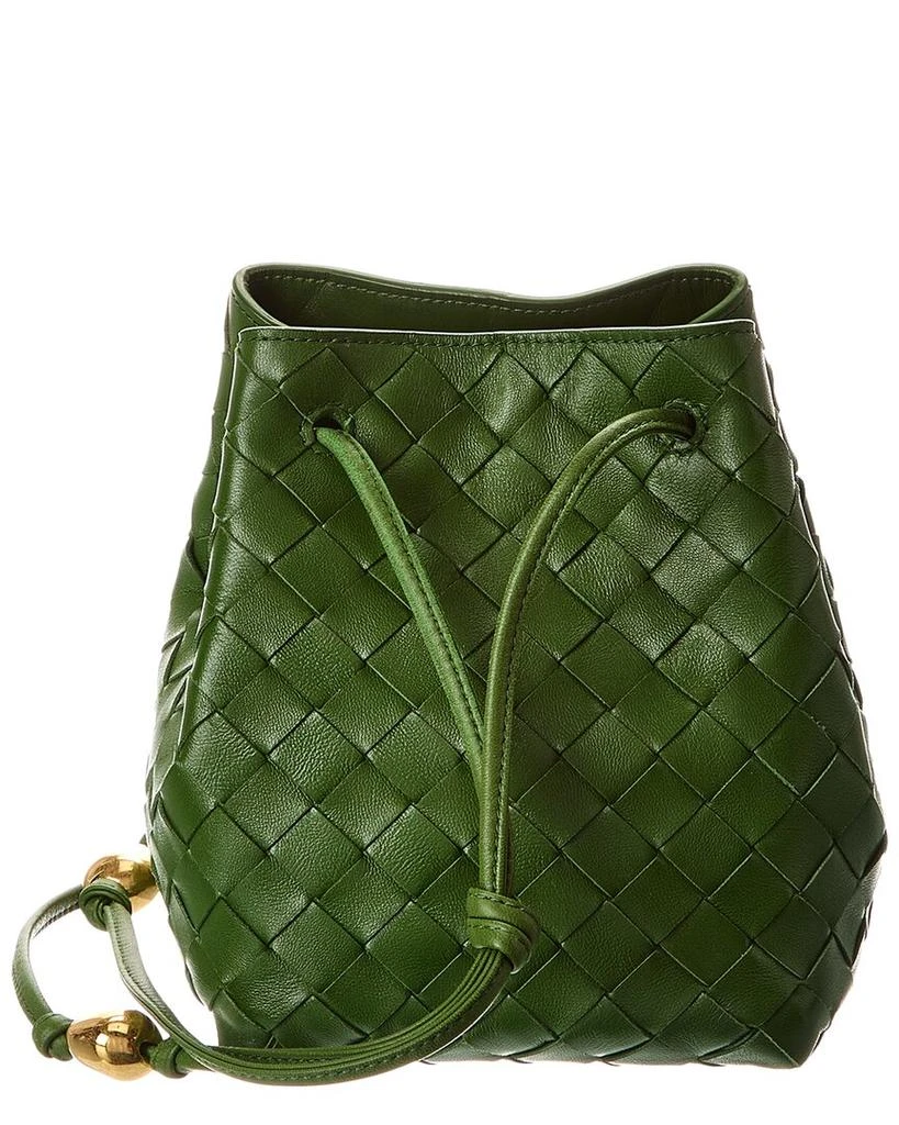 Bottega Veneta Intrecciato Leather Bucket Bag 1