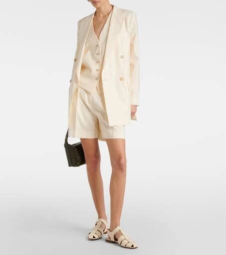 Max Mara Double-breasted virgin wool blazer 2