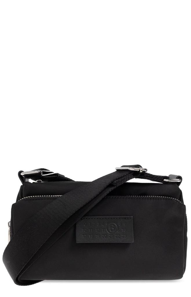 MM6 MM6 Maison Margiela Numbers-Patch Zipped Crossbody Bag