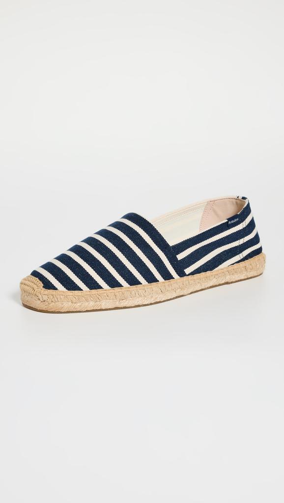 Soludos Striped Slip On Espadrilles