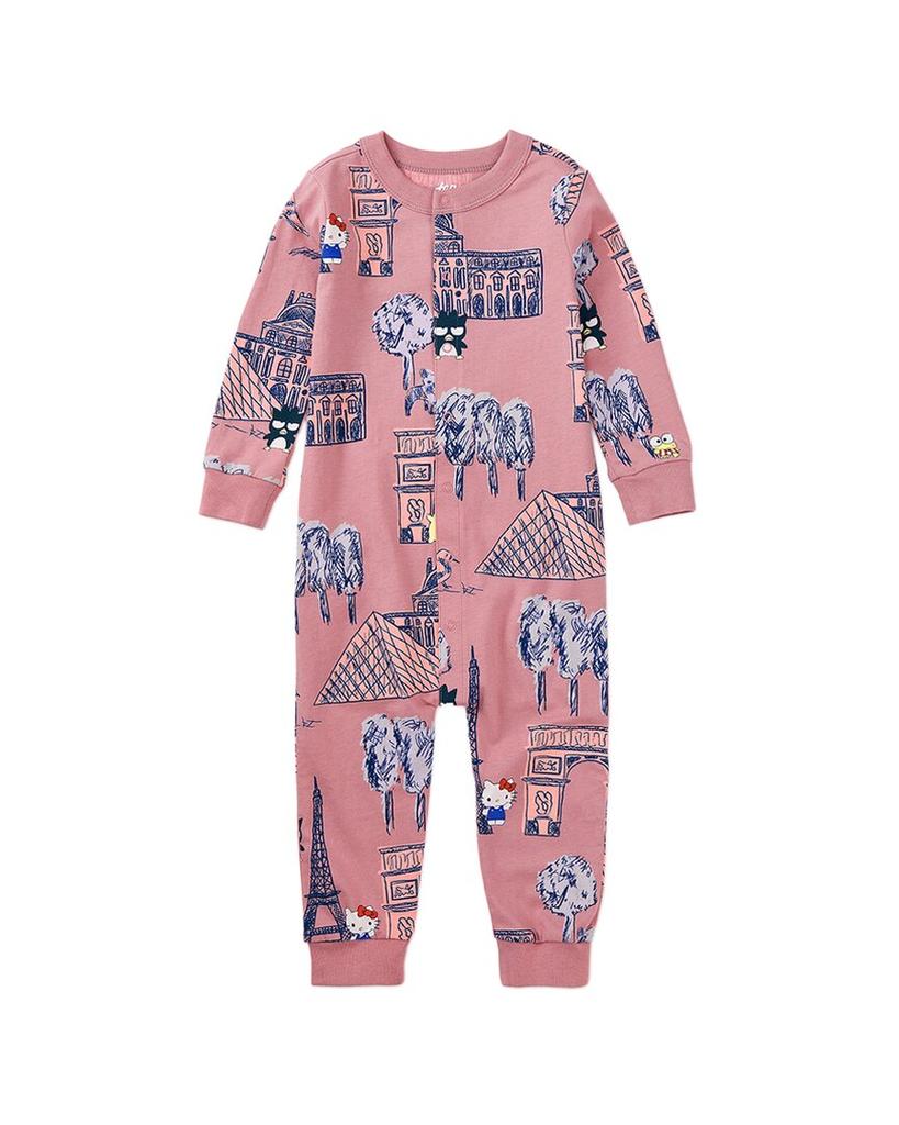 Tea Collection HK & Friends Snap Front Romper