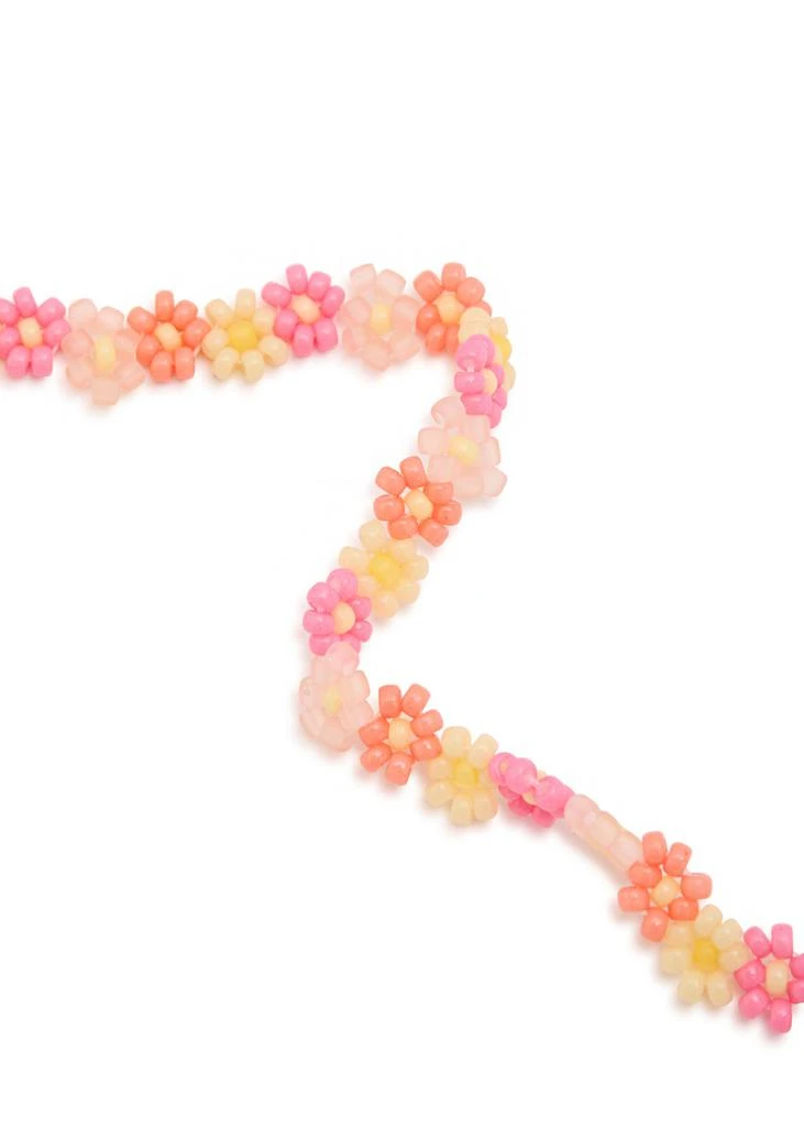 Anni Lu Blossom 18kt gold-plated beaded bracelet 4