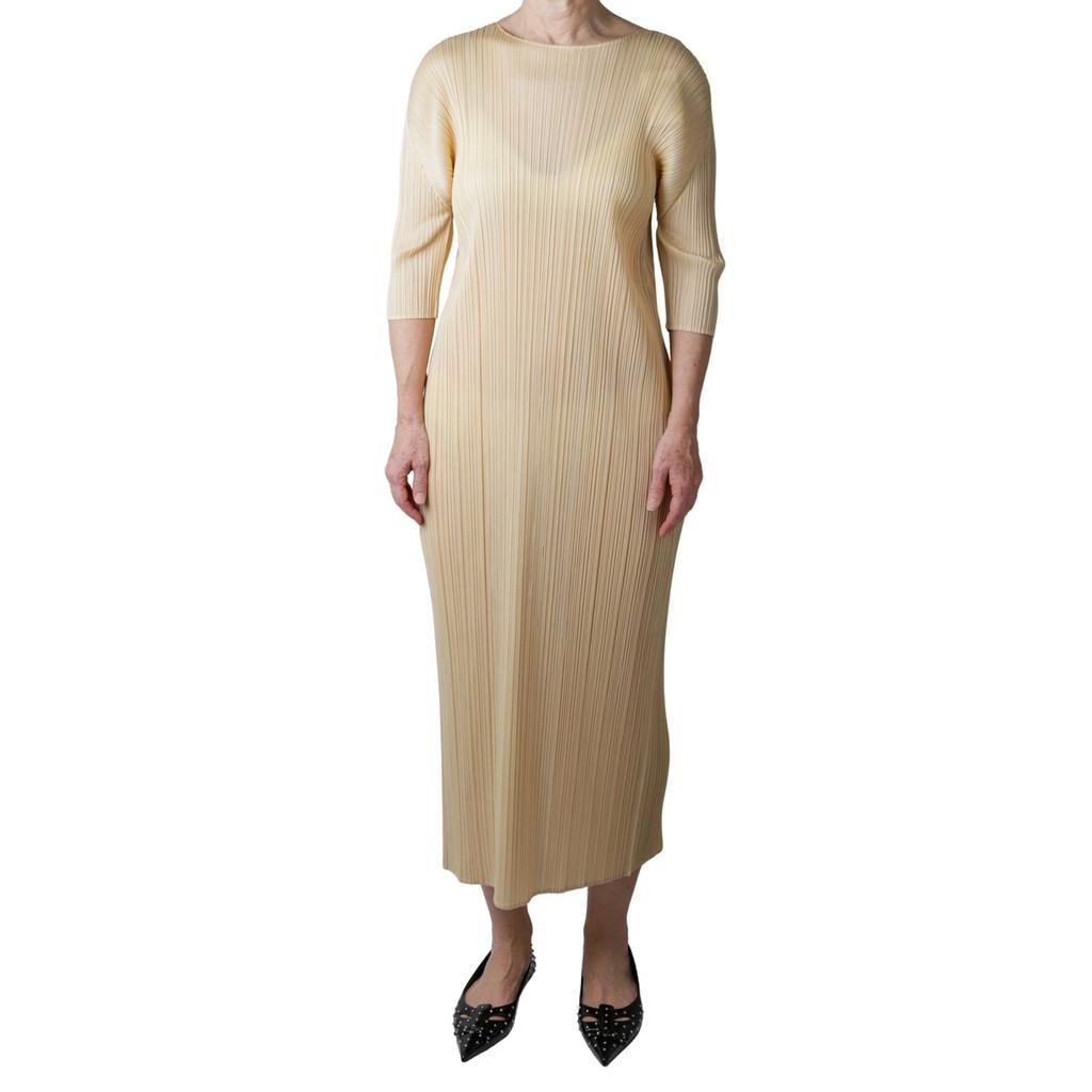Pleats Please Pleats Please Issey Miyake Pleated Asymmetric Dress