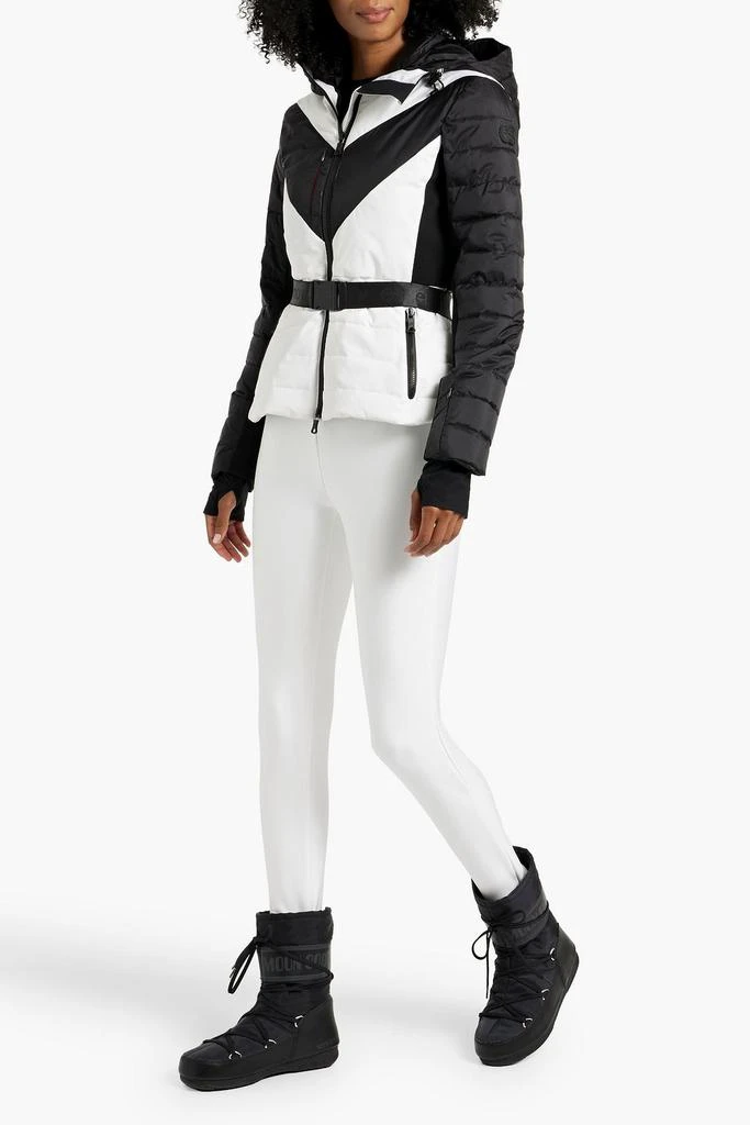 ERIN SNOW Kat color-block quilted ski jacket 2