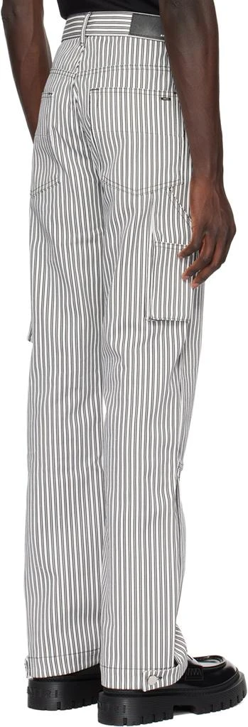 AMIRI Black & White Motors Carpenter Jeans 3