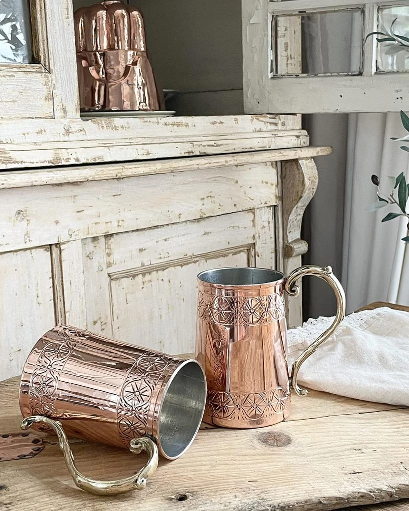 Coppermill Kitchen Vintage-Inspired Tankard Steins, Set of 2 4