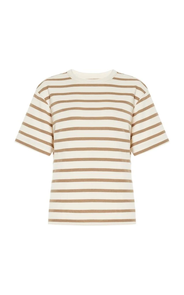 Citizens of Humanity Citizens of Humanity - Goldie Striped Cotton-Blend Jersey T-Shirt - Stripe - S - Moda Operandi 1