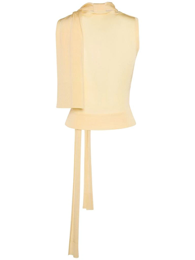 Jacquemus Le Haut Maestra Knit Scarf Top 4