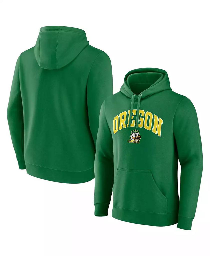 Fanatics Men's Green Oregon Ducks Arched Logo Pullover Hoodie