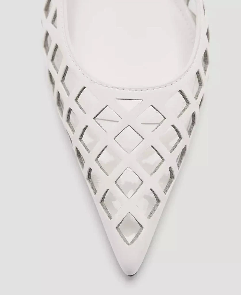 Mango Women's Die-Cut Kitten Shoes 3