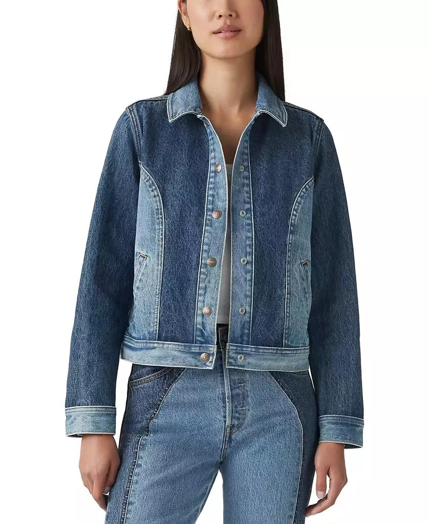 Levi's Premium Women's Original Cotton Denim Trucker Jacket 1