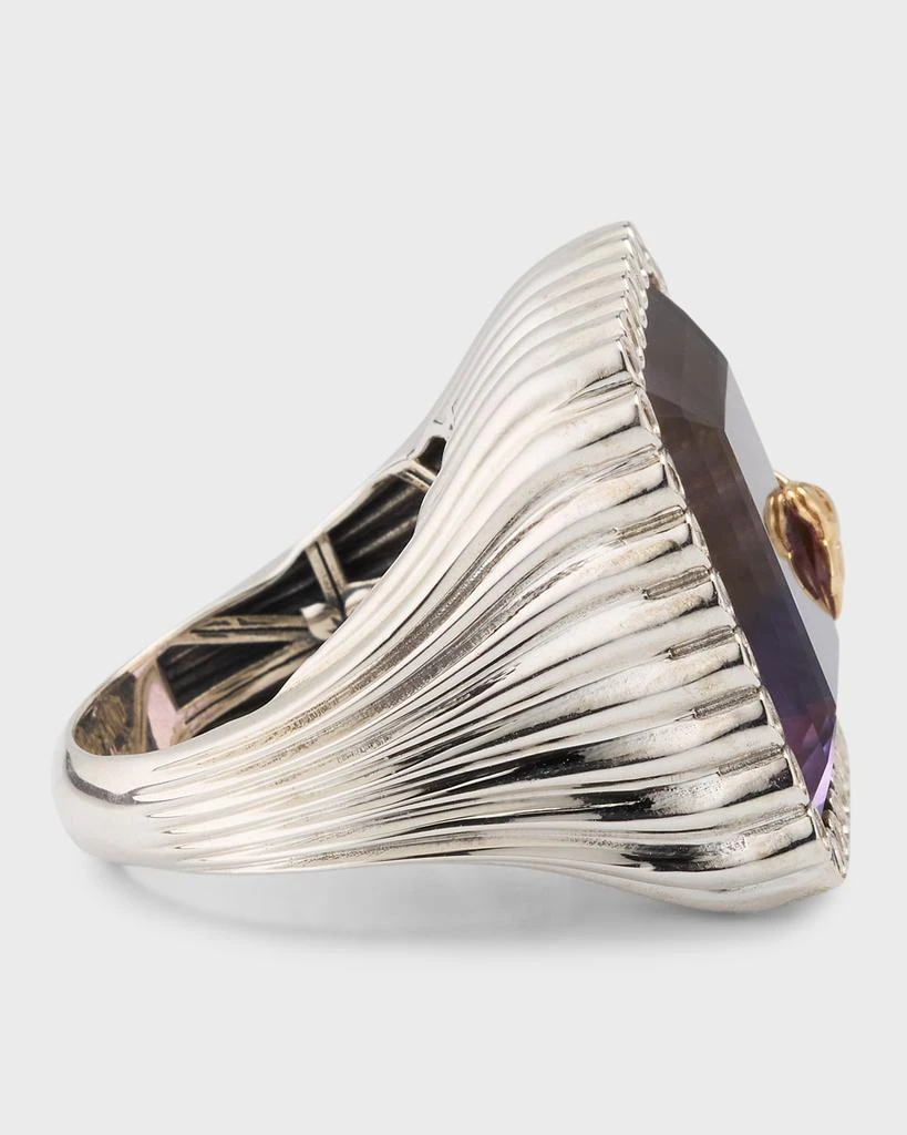 Stephen Dweck Ametrine and Champagne Diamond Statement Ring 4