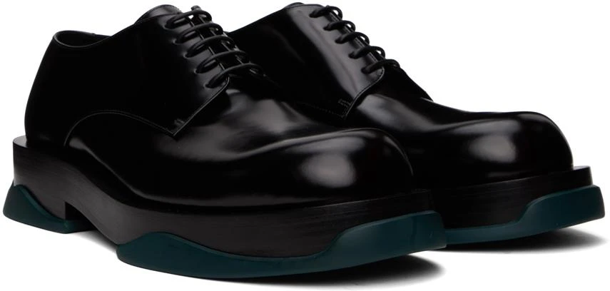 Jil Sander Black Lace-Up Derbys 4