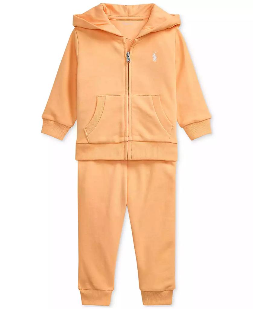 Ralph Lauren Baby French Terry Hoodie 
Pants Set