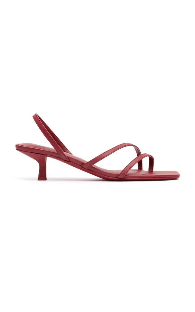 St. Agni St. Agni - Pina Leather Sandals - Red - IT 37 - Moda Operandi 1