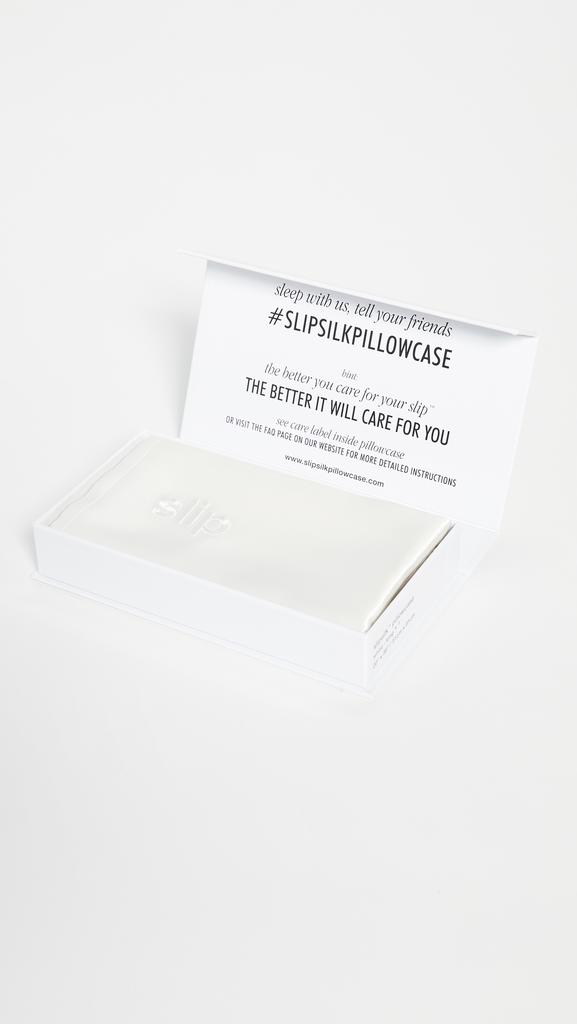 Slip White King Pillowcase