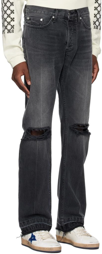 Rhude Black Beach Bum Jeans 2