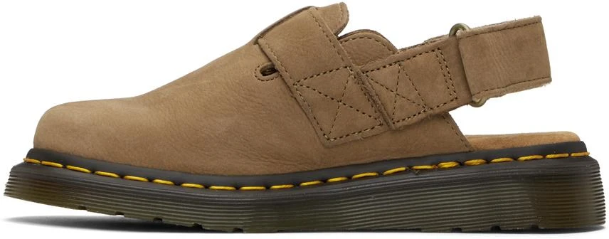 Dr. Martens Tan Jorge II Patchwork Slingback Mules 3