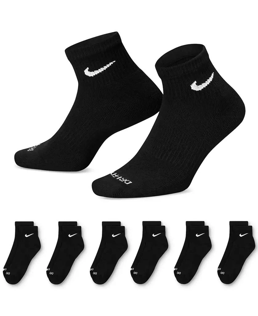 Nike Unisex 6-Pk. Dri-FIT Quarter Socks 3