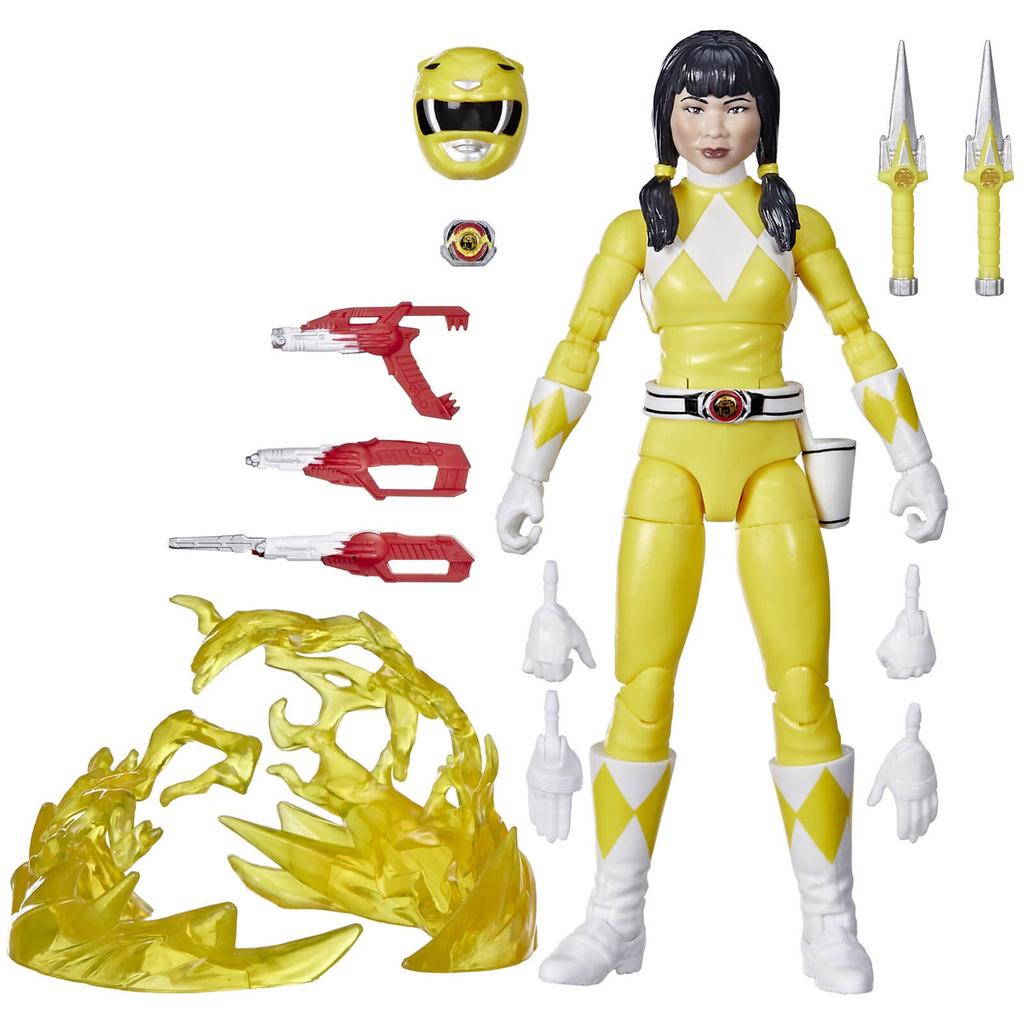 Hasbro Hasbro Power Rangers Lightning Collection Remastered Mighty Morphin Yellow Ranger Action Figure