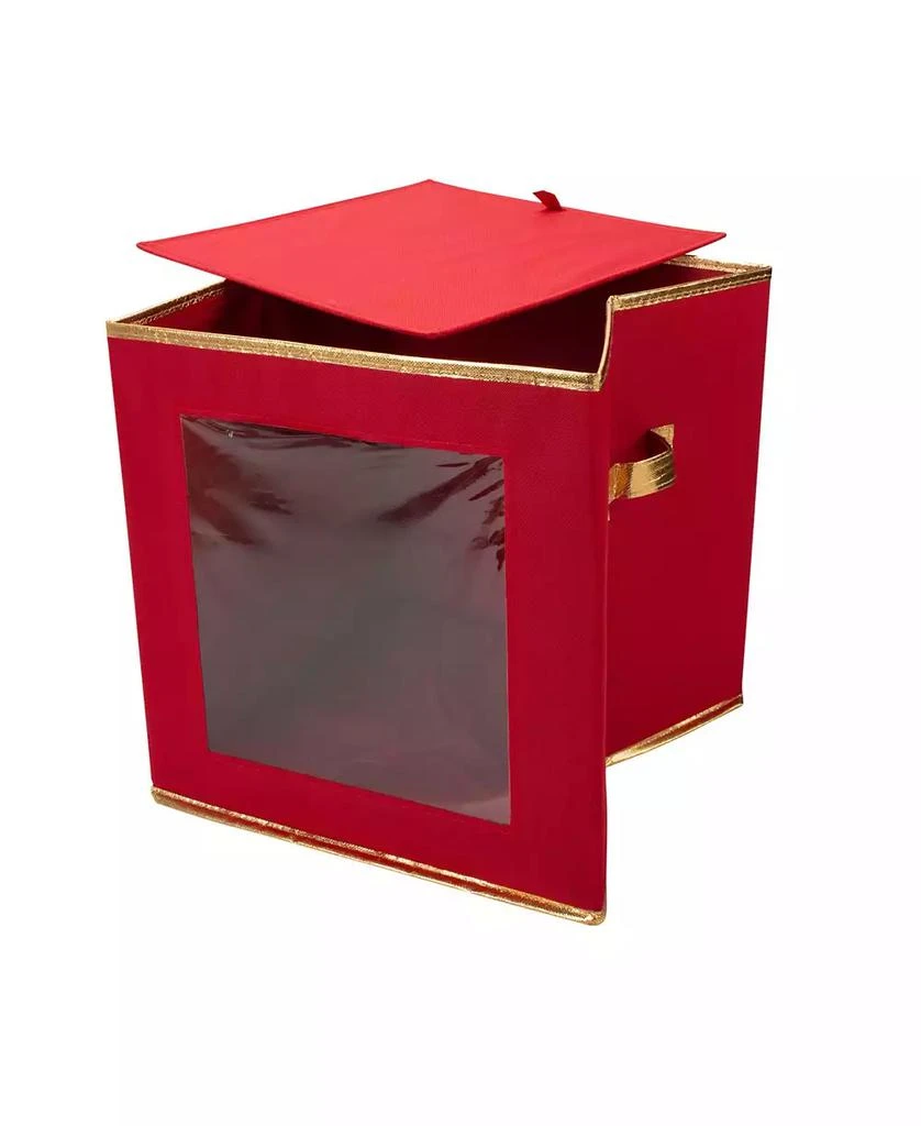 Simplify 27 Count Large Ornament Storage Box With See Through Window 5