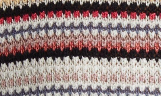 NIC+ZOE Stripe Textured Knit Sweater 7