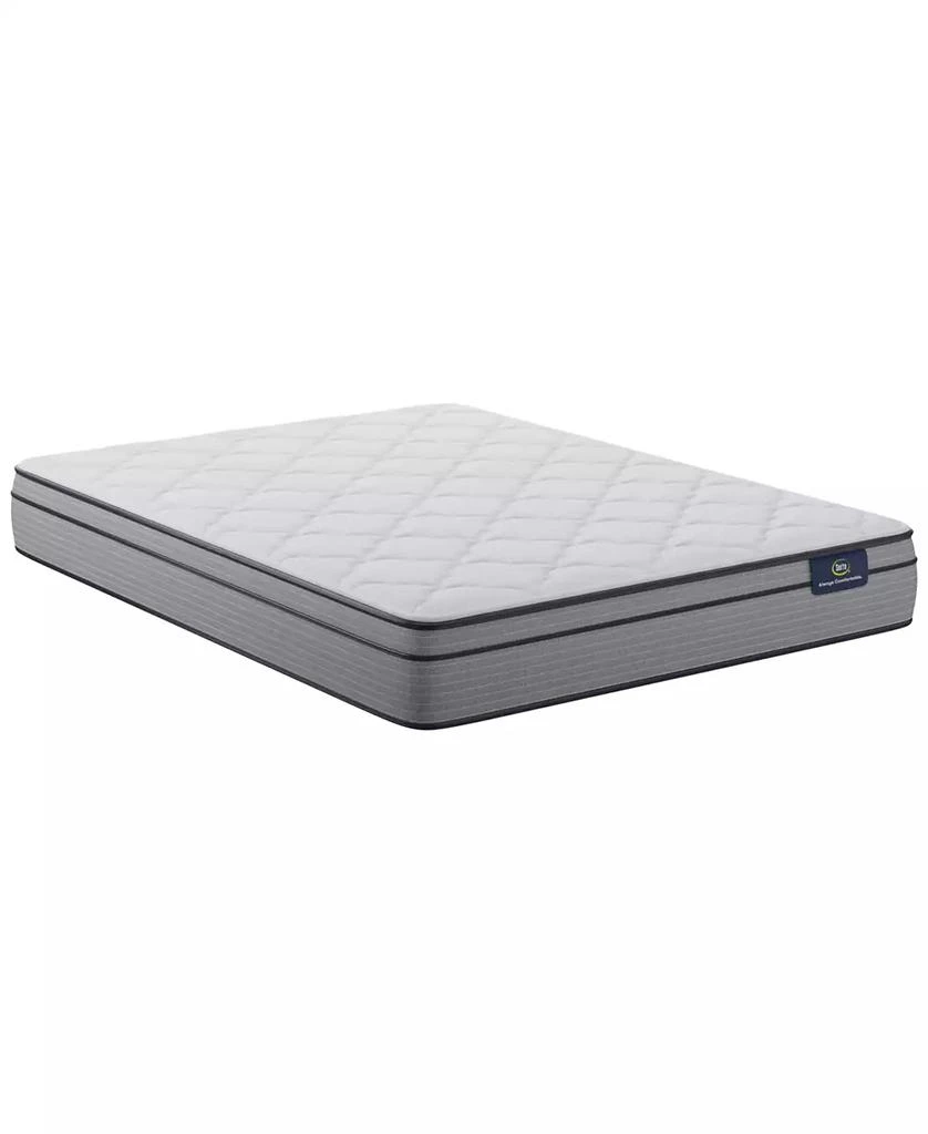 Serta CLOSEOUT! Flowering Cherry 9.5" Medium Euro-Top Mattress - 3