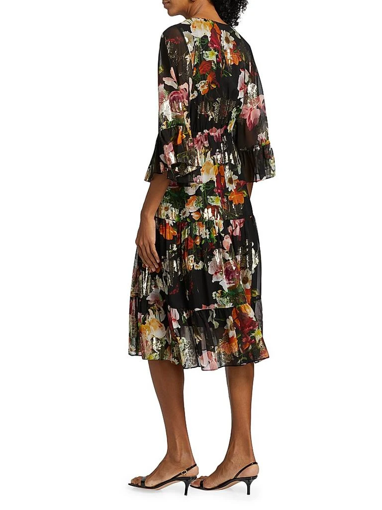 Kobi Halperin Limone Floral Silk-Blend dress 5