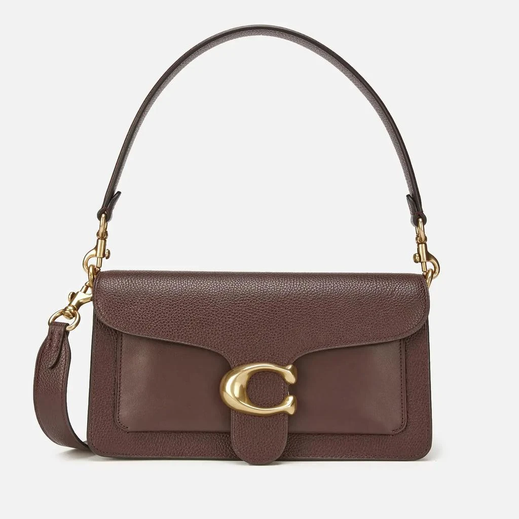 Coach Coach Women's Mixed Leather Tabby Shoulder Bag 26 - Oxblood 1