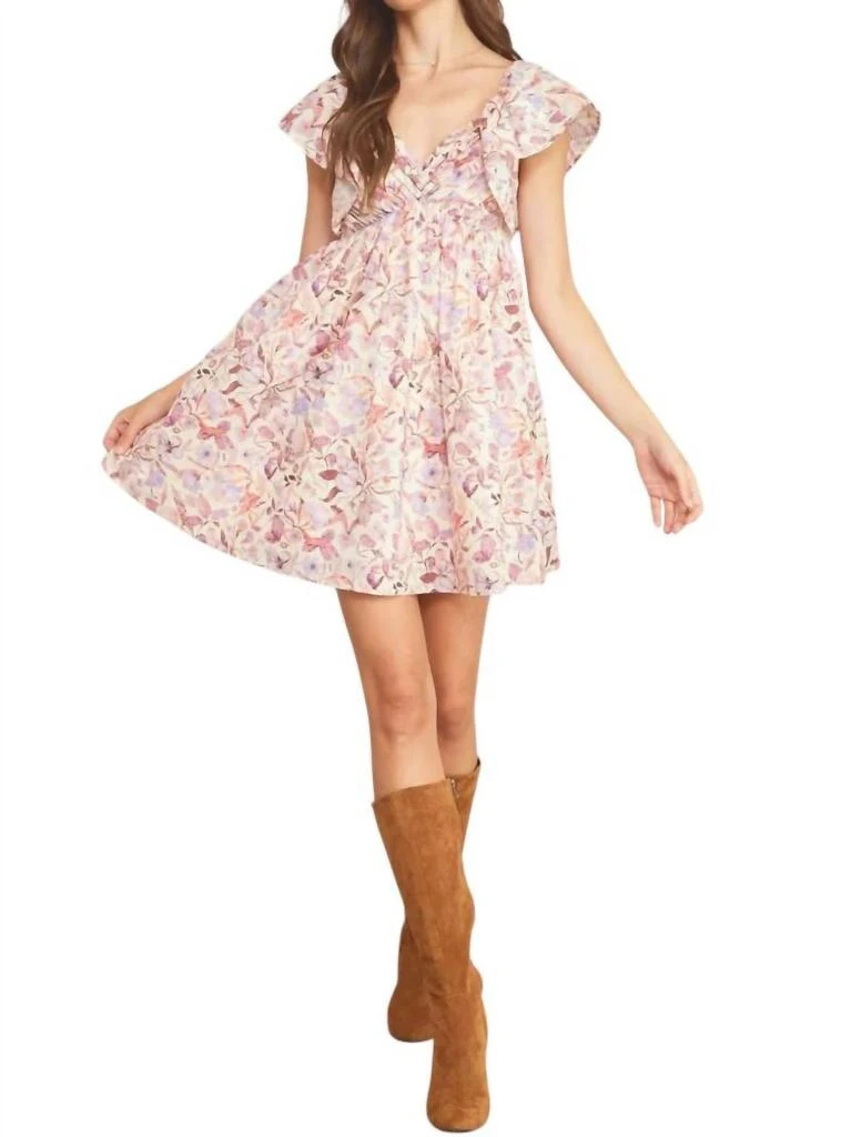 Entro Entro - Floral Mini Dress 4