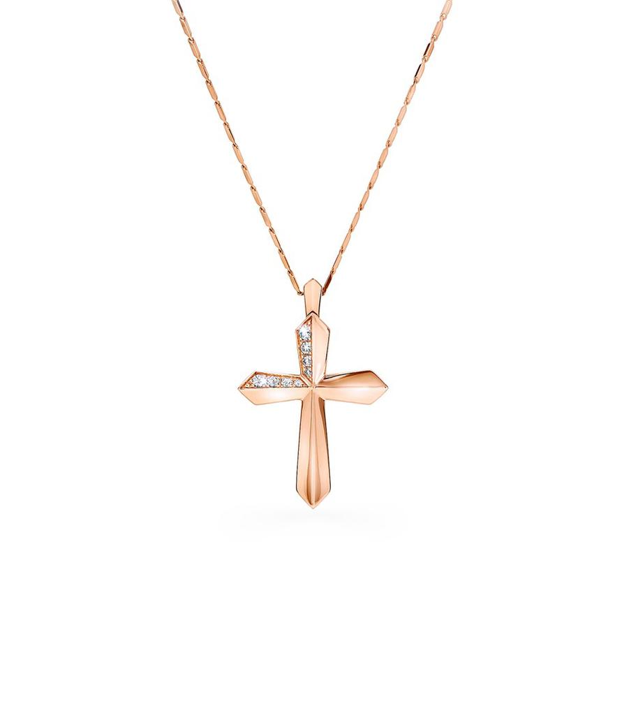 Graff Rose Gold and Diamond Classic Necklace