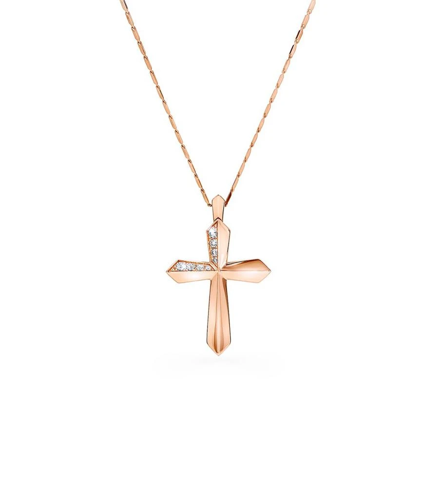 Graff Rose Gold and Diamond Classic Necklace 1