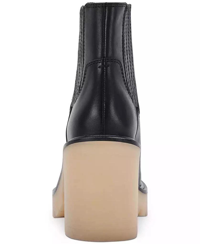 Dolce Vita Women's Caster H2O Lug Sole Cheslea Heeled Booties 3