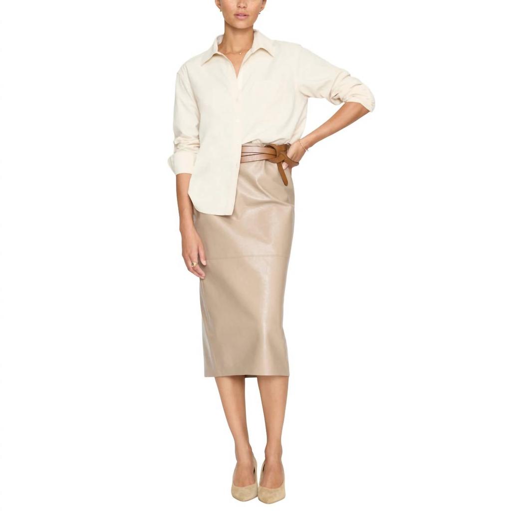 Brochu Walker Brochu Walker - Irene Vegan Leather Skirt
