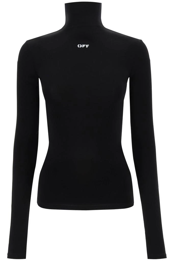 Off-White second skin long sleeve turtleneck top 1