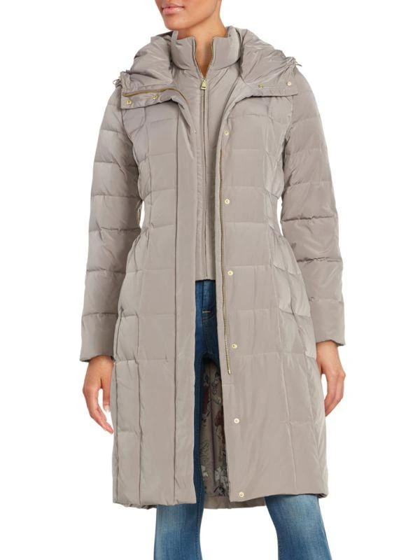 Cole Haan Hooded Puffer Coat 3